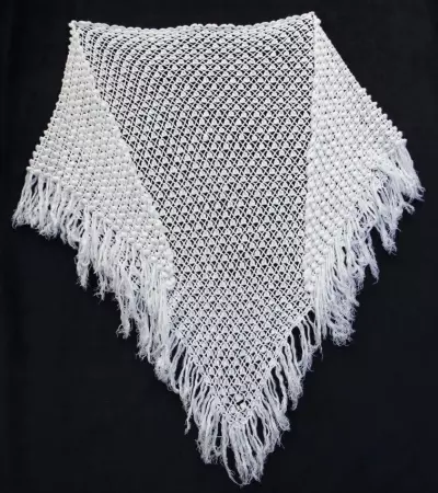 Mantón de punto