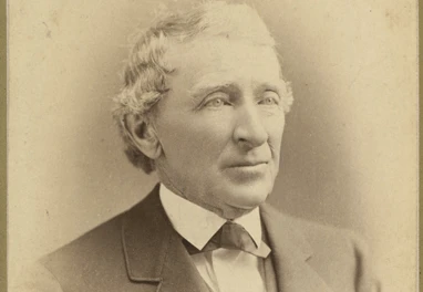 portrait of a white man