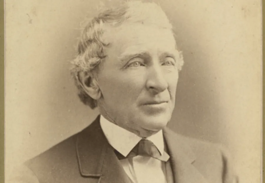portrait of a white man